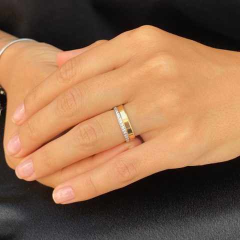 14 AYAR PEAKY BOLD ALYANS YÜZÜK