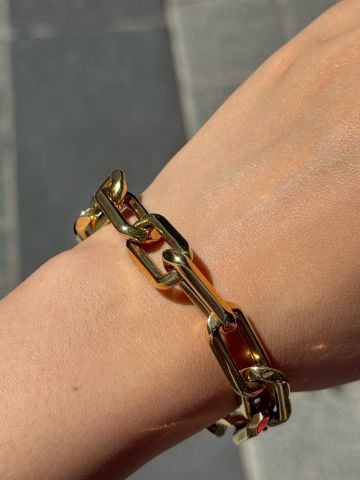 14K AY IŞIĞI BİLEKLİĞİ