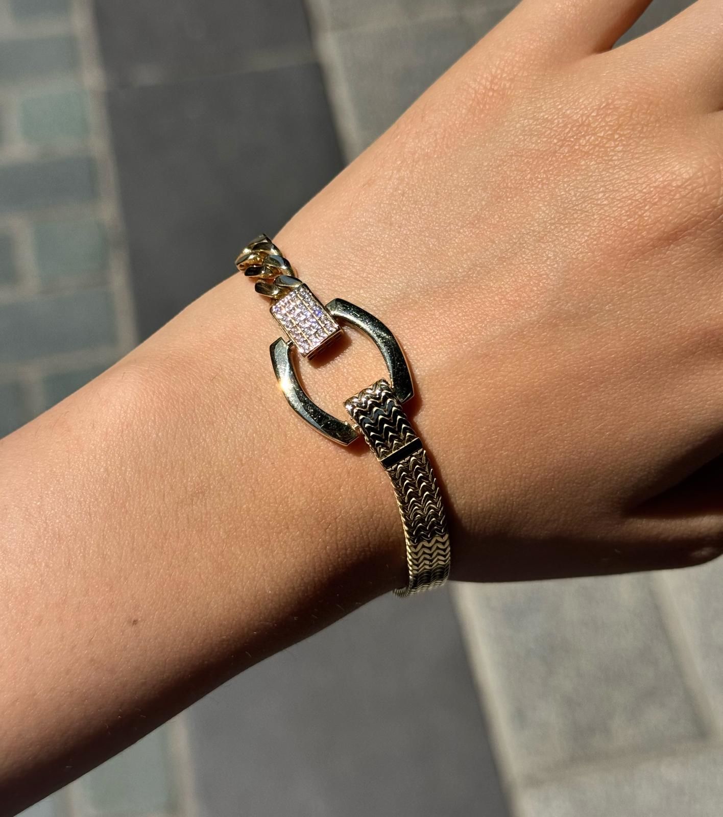 14K AŞK DANSI BİLEKLİĞİ